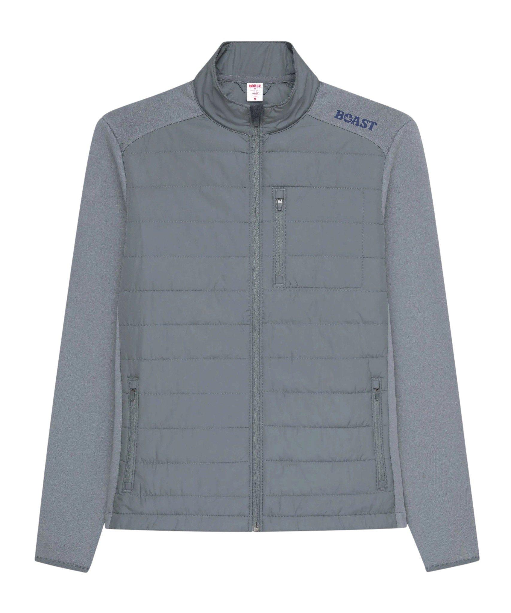 Boast Men's Hybrid Jacket 2.0 - Grey - GREY